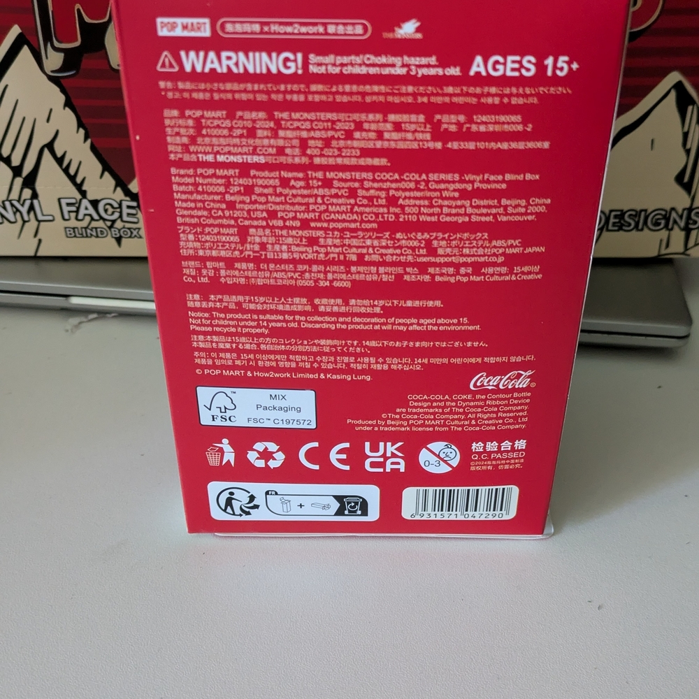 The Monsters Vinyl Face Blind Box - Picture 9 of 17